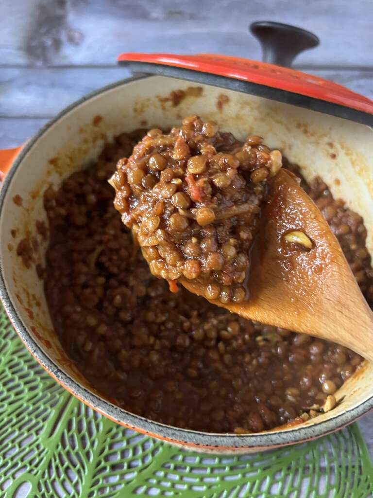 Masoor Dal - Brown Lentil Curry - MOSTLYFOODANDTRAVEL
